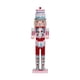 thumbnail image 3 of Estatua de Cascanueces de Madera Figura de Cascanueces para la Repisa de la Chimenea Festiva Tambor, 3 of 9