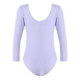 thumbnail image 2 of MSemis Kids Girls Classic Long Sleeves Leotards Ballet Dance Bodysuit, 2 of 3