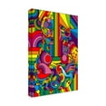 thumbnail image 4 of Trademark Fine Art 'Pop Art Guitar Motif 916' Canvas Art by Howie Green, 4 of 4
