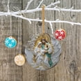 thumbnail image 5 of Nmdmisc Christmas Holy Relief Sculpture Style Ornament,Acrylic 2D Jesus Nativity Decorative Hanging Decoration,Christmas 2D Hanging Decoration for Christmas Party Scene Layout,3.15", 5 of 6