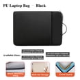 thumbnail image 3 of 15.6 inch Laptop Sleeve, Waterproof Lightweight Protective Cover Bag, Computer Sleeve Handbag with 2 Pockets, Laptop Cover Compatible with 15.6" HP Dell G15 Computer Notebook, Black, 3 of 10