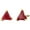 Red, variant on Efulgenz Cubic Zirconia CZ Crystal Stud Earring for Women