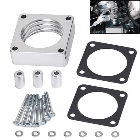 Wauebuly Throttle Body Spacer for Jeep Wrangler TJ YJ 1987-2006 Cherokee XJ 1984-2001