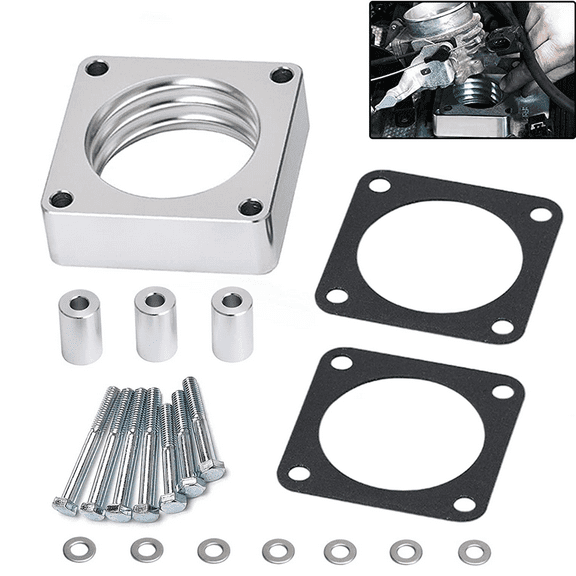 Wauebuly Throttle Body Spacer for Jeep Wrangler TJ YJ 1987-2006 Cherokee XJ 1984-2001