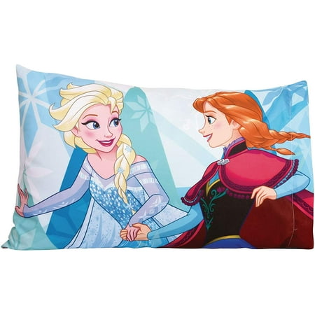 Frozen Anna Elsa Kids Pillowcase Standard Size - 20