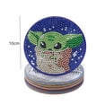 thumbnail image 3 of Cuadros Decorativos Posavasos de pintura de diamantes DIY Woody Yoda Stitzer con accesorios de estante (AA1148) Likrtyny  embutido en tela, 3 of 4