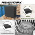 thumbnail image 4 of Cubierta impermeable para carrito de cooler Porch Shield 80-100 Qt negra, 4 of 7