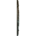 thumbnail image 4 of Ekena Millwork 19 7/8"OD x 3 5/8"ID x 1 1/4"P Spring Leaf Ceiling Medallion (Fits Canopies up to 5 5/8"), Hand-Painted Bronze Blue Patina, 4 of 6