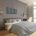 thumbnail image 5 of Canvas Wall Art For Bedroom Wall Decor For Living Room Modern Family Bathroom Canvas Art Plant Abstract Wall Pictures Artwork Kitchen Wall Painting Ready To Hang Home Decorations 12" X 16" 3 Pieces, 5 of 6