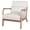 Beige+Nature, variant on PAPROOS Mid Century Modern Accent Chair with Arms, Upholstered Reading Chair with Solid Rubberwood Frame, Lumbar Pillow and Thick Cushion for Living Room Bedroom, Dark Grey