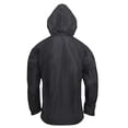 thumbnail image 4 of Rothco Hard Shell Waterproof Jacket - Black, 4 of 4