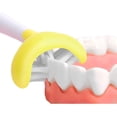thumbnail image 2 of 2 Pieces 3 Sided Autism Toothbrush Three Bristles for Special Needs Kids Soft Bristles Soft and Gentle Clean Each Tooth to Completely Cover The Toothbrush, 2 of 5