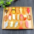thumbnail image 5 of Simulación de sushi, juguetes para niños, comida, adornos divertidos, accesorios decorativos para disparar, filete de salmón, cocina, 5 of 5