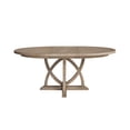 thumbnail image 4 of 54" Round Expandable Table with Wood Table Top / 6 - Piece Set for Traditional Dining, 4 of 6