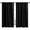 Black, variant on NICETOWN Back Tab and Rod Pocket Blackout Curtains for Living Room Thermal Insulated Window Treatment 42x63 inch, Navy, 2 Panels