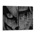 thumbnail image 1 of Cuadro decorativo - Kurama & Naruto Drip, Dry Ink 120x90 Canvas Lab Animé, Blanco y negro, Ilustraciones, Naruto (Animé), 1 of 2