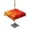 Multicolor, variant on Square Outdoor Tablecloth with Umbrella Hole Red Orange Outside Table Cloth Waterproof Patio Table Cover Modern Abstract Ombre Geometric Aesthetic Zipper Tablecloths for Picnic Camping 54x54 Inch