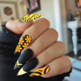 thumbnail image 5 of 3Pcs Nail Stamping Plates, Love Butterfly Pattern Stainless Steel Nail Art Stamping Templates Manicure Tool Kit with 1 Stamper and 1 Scraper for DIY Nail Art Designs, 5 of 5