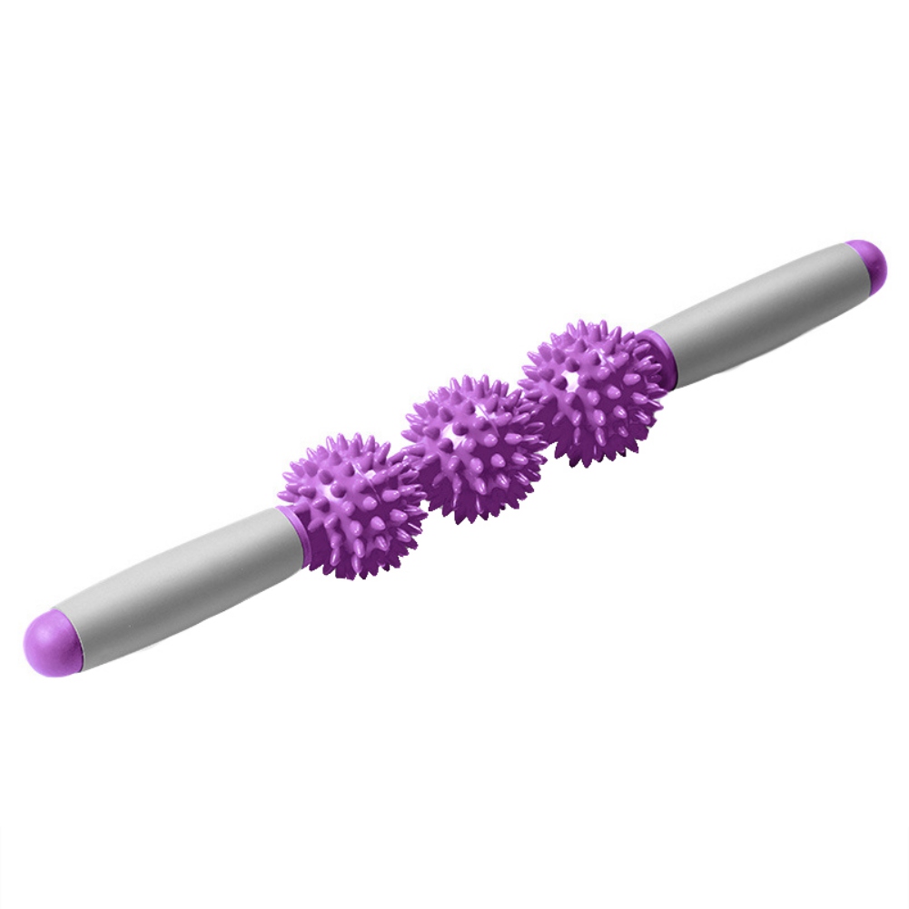 Muscle Relaxing Massage Stick Trigger Point Spiky Ball Roller Yoga