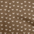 thumbnail image 1 of oneOone Velvet Maroon Fabric Rabbit Quilting Supplies Print Sewing Fabric By The Yard 58 Inch Wide, 1 of 5