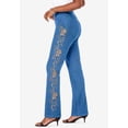 thumbnail image 3 of Roaman's Women's Plus Size Whitney Jean With Invisible Stretch, 3 of 6