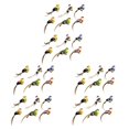 thumbnail image 3 of Matsuzay 12 Pieces Indoor Tree Artificial Animal Room Decoration Courtyard Fake Ornament Animals Simulation Garden Bedroom Living Type1, 3 of 6