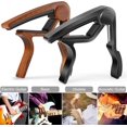 thumbnail image 1 of Paquete de 2: para guitarra acústica, ukelele, guitarra eléctrica y bajo con púas de color madera, 1 of 4