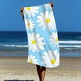 thumbnail image 5 of Clearance Under $5!Yyuenw Summer Beach Towels, 27" x 55" Microfiber Beach Towel, Sand Free Absorbent Quick Dry Lightweight Vacation Essentials Gift for Pool, Camping & Yoga, 5 of 5