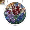 thumbnail image 1 of Outdor Acrylic Puzzle Window Hanging DIY Puzzle For Adults Stained Glass For Home & Garden Flowerful For Mom Birthday, 1 of 6