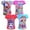 Multicolor, variant on L.O.L. Surprise! Shapes, Splatters and Pop Hearts Girls 4 Pack Character Short Sleeve Tees, 4-6X