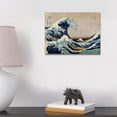thumbnail image 5 of Canvas Print Wall Art The Great Wave Off Kanagawa by Hokusai Cultural Reproduction Picture Artwork 12x16 inch for Living Room, 5 of 5