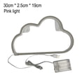 thumbnail image 2 of Luces de modelado LED, decoración de dormitorio, neón de alta luz, luces colgantes de nubes, 2 of 5