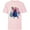 Soft Pink, variant on Disney Frozen Princess Anna of Arendelle - Short Sleeve T-Shirt for Kids - Customized-White