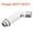 White, variant on Uxcell Sloped Ceiling Adapter Swivel M10 M12 Thread for Chandelier White