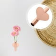 thumbnail image 4 of TAILTOSS 1Pcs Heart Shaped Wall Vase for Home Decor and Flower Arrangement in Rose Gold 4.3X2.7X0.7in, 4 of 8
