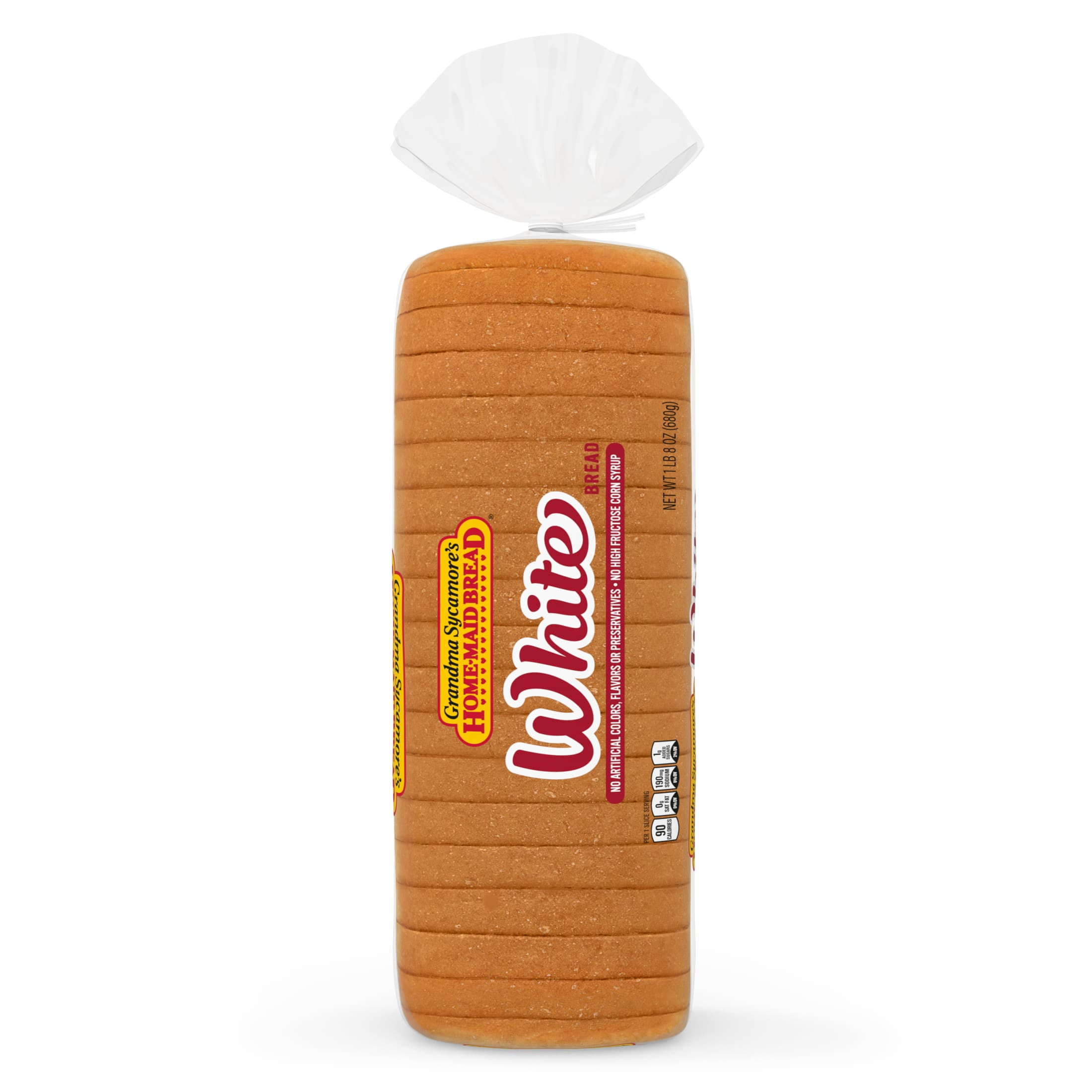 Grandma Sycamore's White Bread, 24 oz, White Bread, Bag