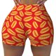 thumbnail image 2 of Balery A Big Hot Dog Pantalones cortos de entrenamiento estampados para mujer, sin costuras, ajustados, para gimnasio, yoga, correr, deportes, ejercicio activo, fitness.-XX-Large, 2 of 8