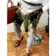 thumbnail image 2 of Pantalones de traje informales de moda ajustados con estampado de secado rápido para exteriores con botones y cremallera para hombre Pompotops  oipoqjl42244, 2 of 9