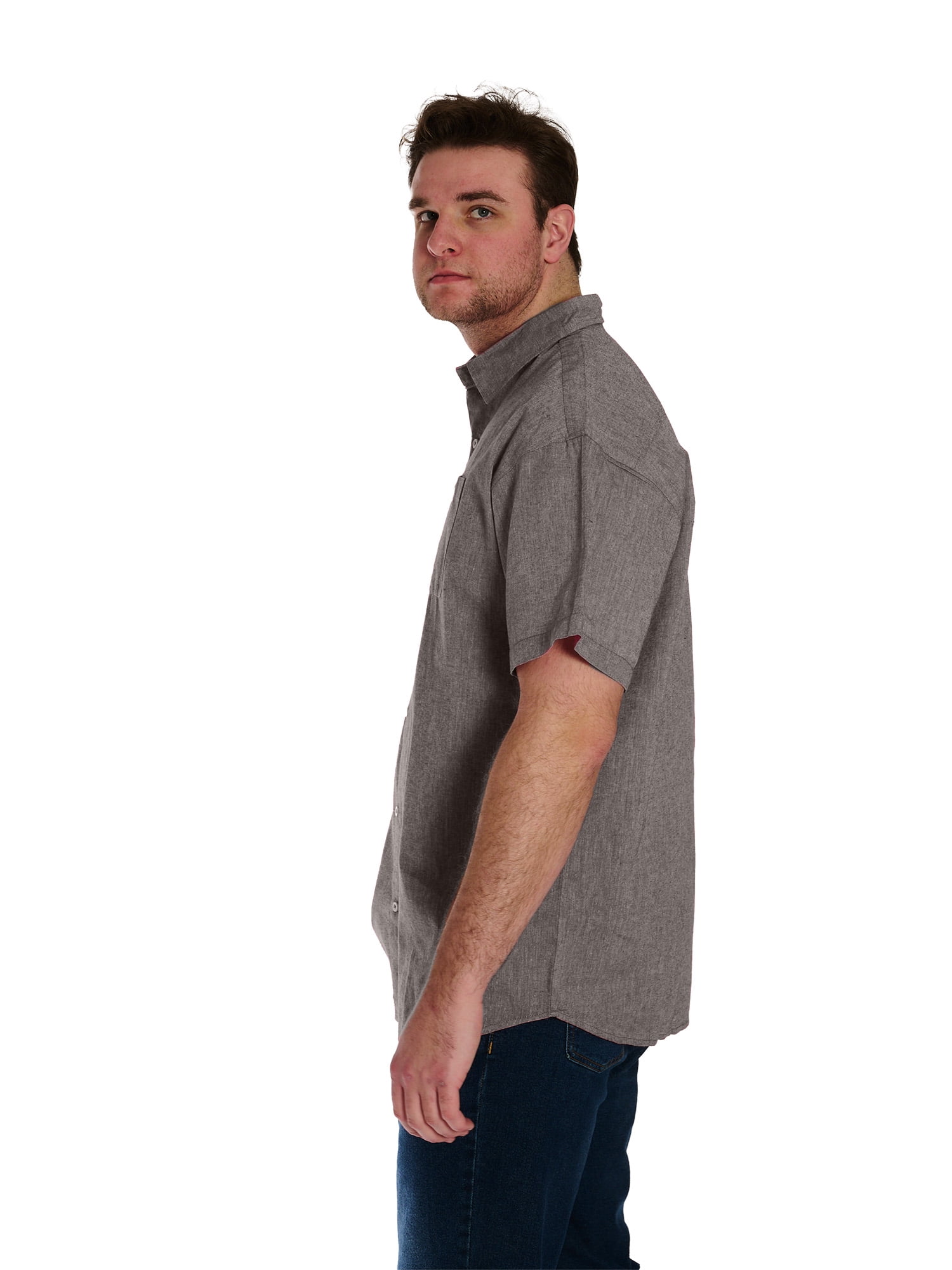 Wrangler Men's Big and Tall Button Closure Shirts ,Big size up to 6XL and Tall size up to 5XT