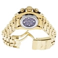 thumbnail image 3 of Invicta Men's 13758 Bolt Zeus Silver Skeleton Dial Gold Plated Steel Chronograph Dive Watch, 3 of 5
