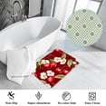 thumbnail image 3 of Cherry Polyester Non-Slip Machine Washable Indoor Door Area Office Rug, 3 of 6