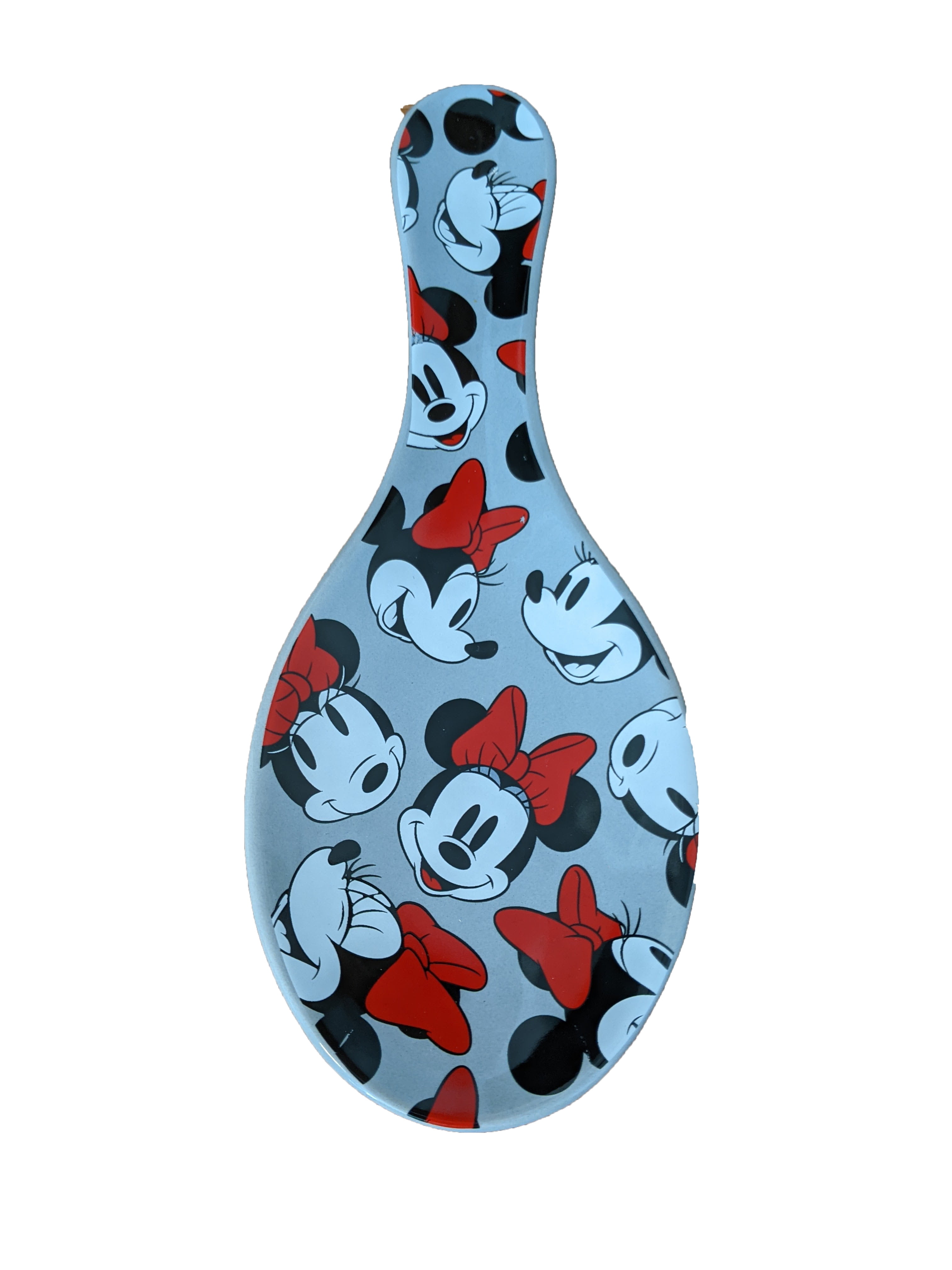 Disney Minnie Mouse Spoon Rest Faces Red Bows