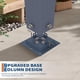 thumbnail image 3 of 10x10 ft outdoor blue metal gazebo con retractable awning y uv resistance, 3 of 7
