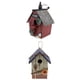 thumbnail image 1 of Casas de aves decorativas al aire libre, casas de aves Casa de madera de madera , Jardín Caja de nido de aves Nido colgante, Ornamento colgante de jardín, Casa de, 1 of 9