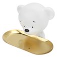 thumbnail image 5 of Emoshayoga Estatuilla de Oso, Bandeja de Almacenamiento de Llaves de Resina Respetuoso con el Medio Ambiente Forma de Oso Mano de Obra Exquisita para Dormitorio para Salón para Tienda, 5 of 5