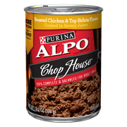 Purina ALPO Wet Dog Food, Chop House Roasted Chicken & Top Sirloin Flavors, 13.2 oz. Can