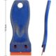 thumbnail image 3 of Plastic Razor Blade Scrapers With Contoured Grip - Ideal For Auto - 100 Pcs Refillable Double Edge Blades, 3 of 4