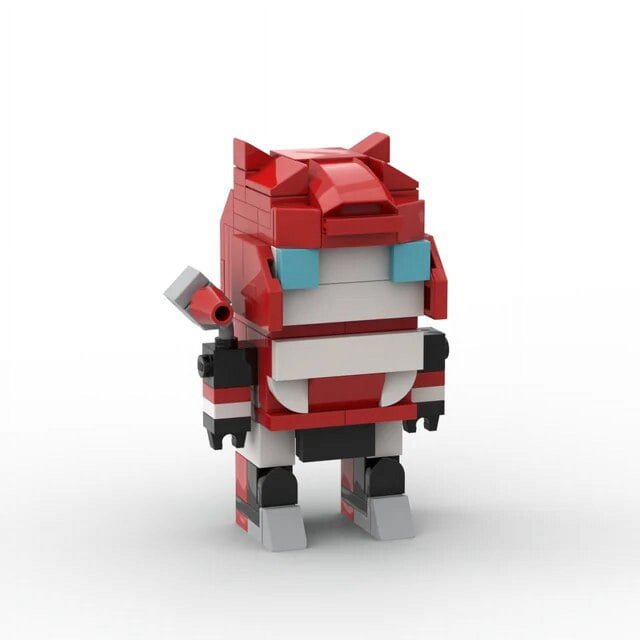 *Transform Auto Robot Brickheadz * Star scream jazz Prime DIY enlighten MOC block brick set Compatible With