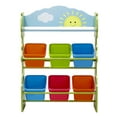 thumbnail image 3 of Fantasy Fields Children Blue Wooden Toy Storage Tidy Organiser TD-12242AR, 3 of 6