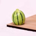 thumbnail image 4 of KAKOWELY 8pcs Mini Artificial Watermelon Models Fake Miniature Watermelons Artificial Mini Fruits,1.18"X1.02"X1.02", 4 of 4